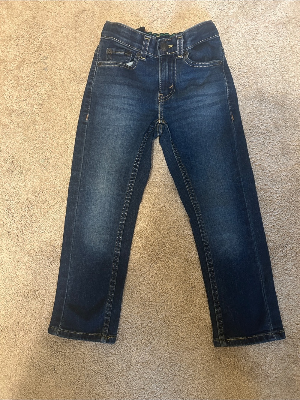 Levi's Dark Blue Straight Leg Kid's Jeans